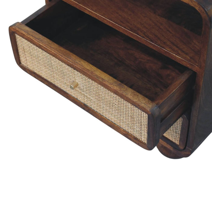 Larissa - 2 Drawer Nightstand - Brown