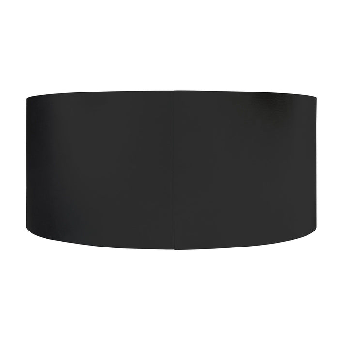 Modern Ached Bookshelf, 4 Layer Bookcase, Arched Display Cabinet Storage Shelves For Living Room, Bed Room, Study - Black / Natural