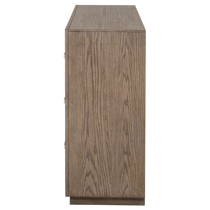 Gibbons - 6 Drawer Dresser With Ample Storage - Brown