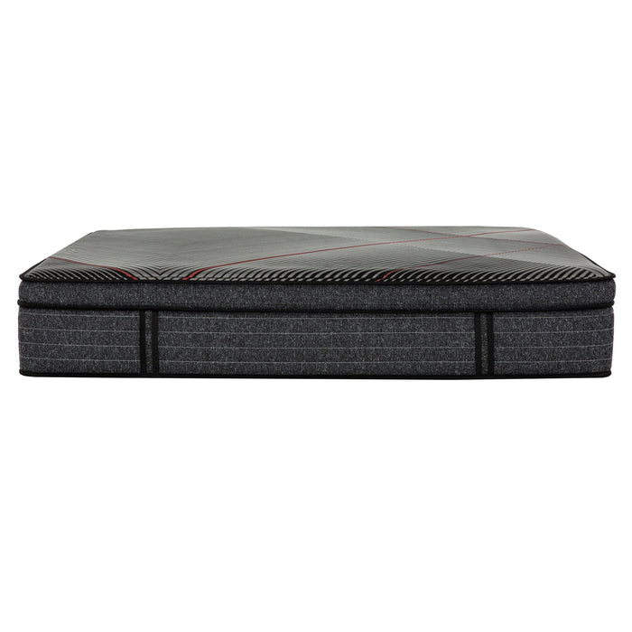 15" Euro Top Gel Memory Foam Hybrid Mattress With Pocket Coils, Cooling & Edge Support - Black - Queen