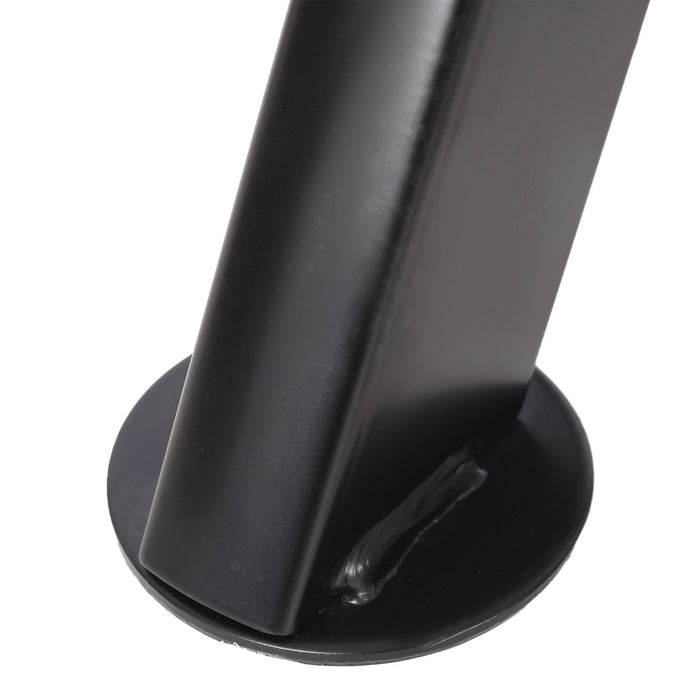 RV Adjustable Telescoping Stabilizer Jack Stand Supports Stabilizer, 16" To 30" (Set of 2) - Black