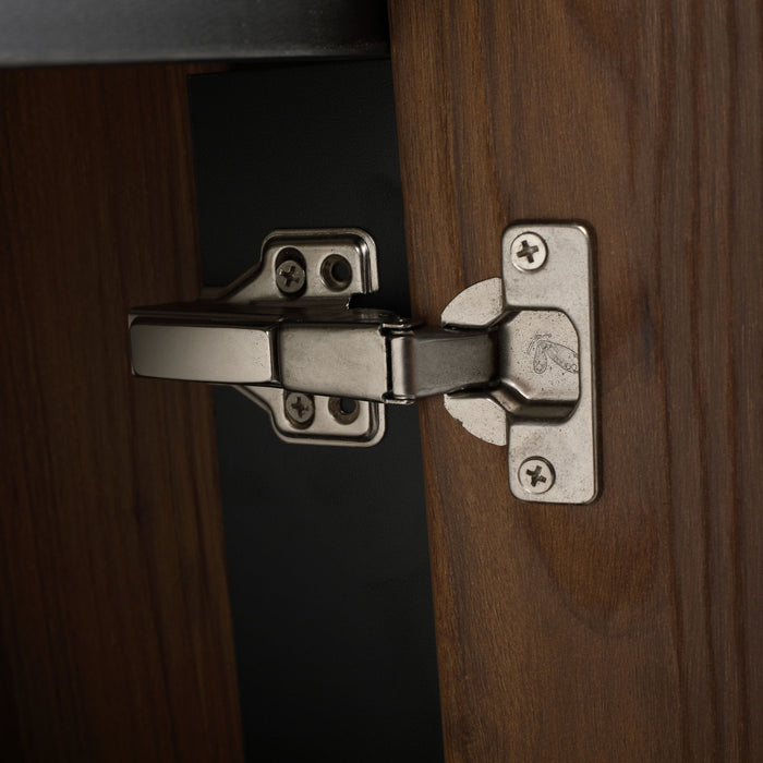 Modern Bathroom Vanity Storage Cabinet With Soft Closing Doors And Engineered Wood Construction