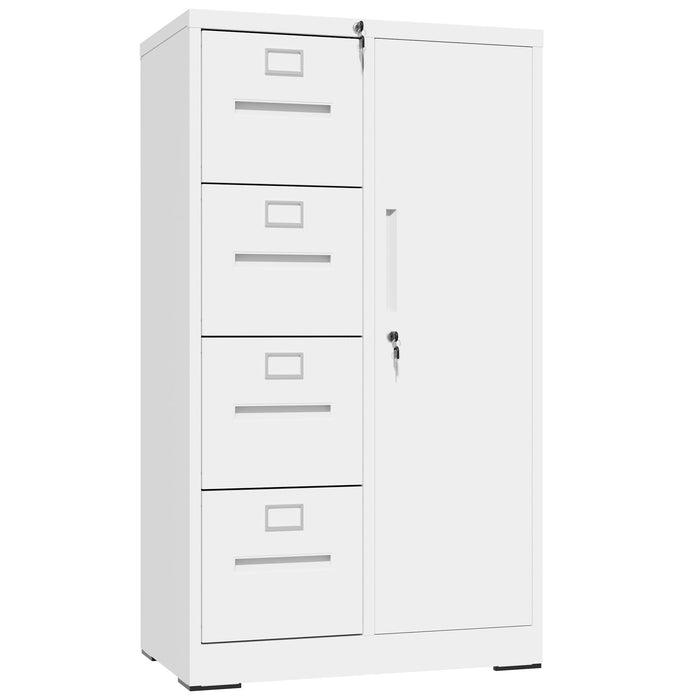 Storage Vertical Filing Cabinet With Lock