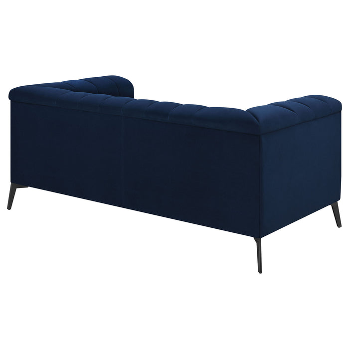 Darci - Loveseat - Blue