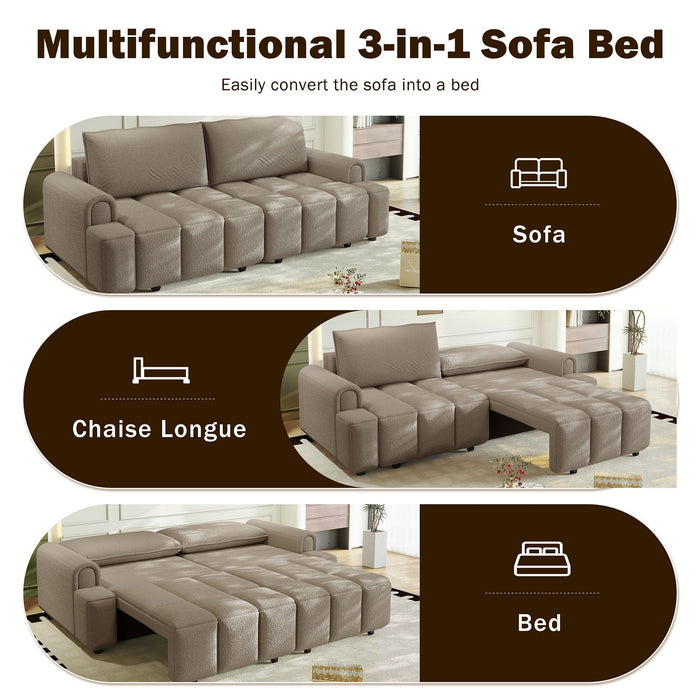 4 Seater Modern Couch With Seats Storage