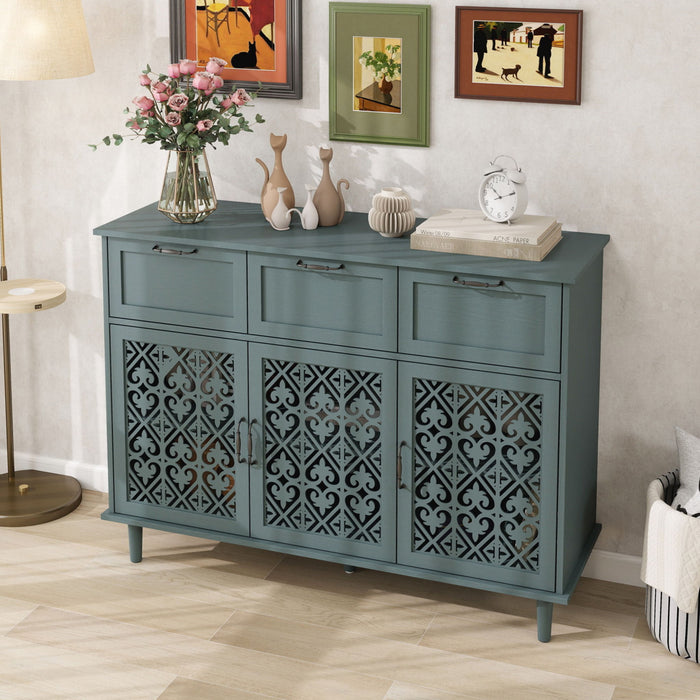 3 Door 3 Drawer Elegant Cabinet