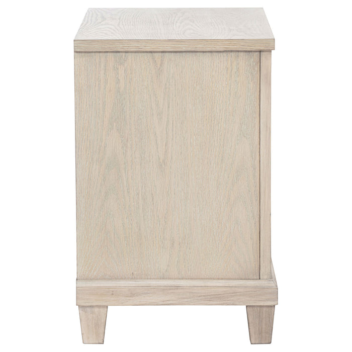 Wedner - 2 Drawer Nightstand - Oak