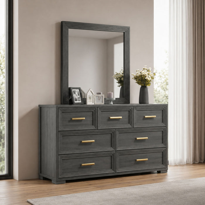 Colorado - Bedroom Set With Upholstered LED Headboard