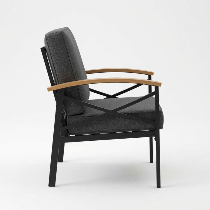 Outdoor Patio Armchair, All Weather (Set of 2)