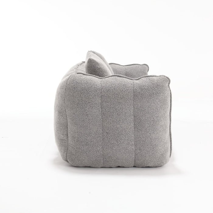 Cozy Beanbag Chair With High Resilience Foam Core For 2