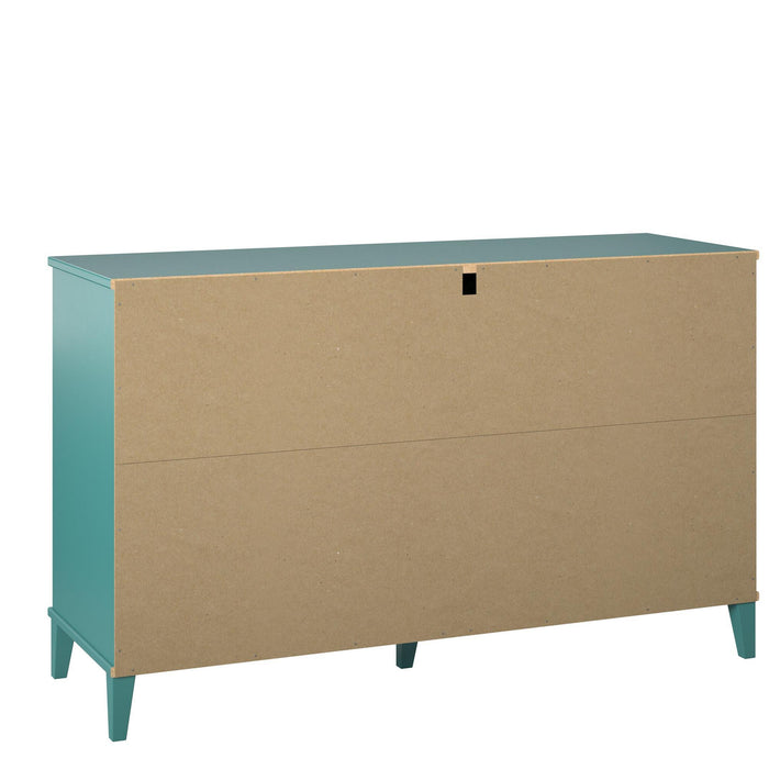 Monticello - 6 Drawer Dresser - Green