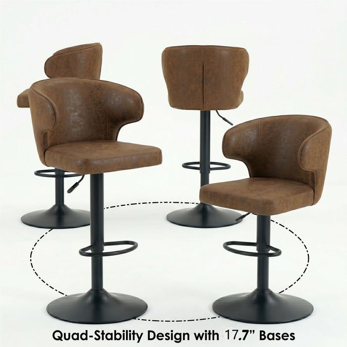 Adjustable Swivel Bar Chair