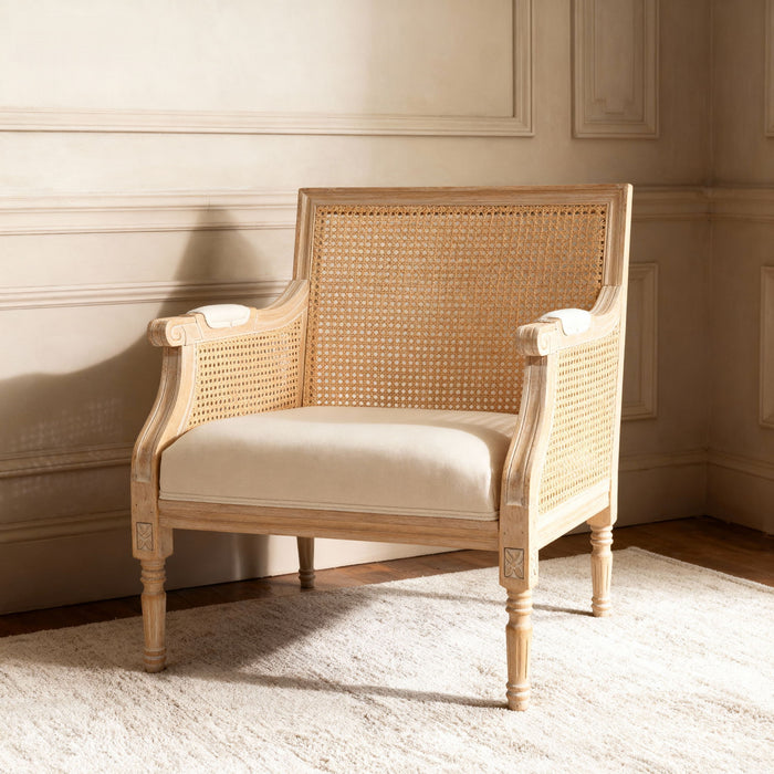 Accent Chair For Living Rooms - Beige