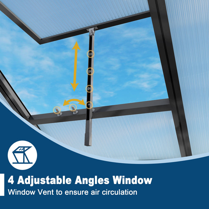Gain Height Windproof house With Raised Base