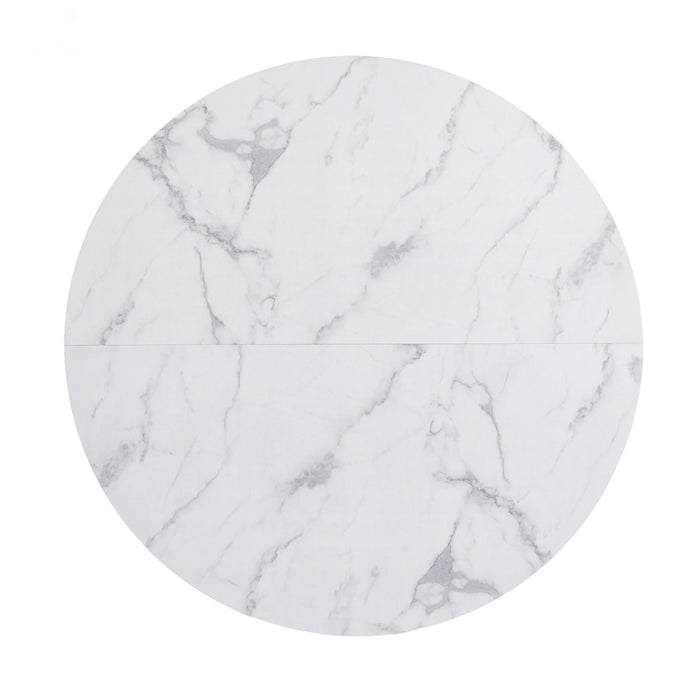 Round Tulip Table, Pedestal Design
