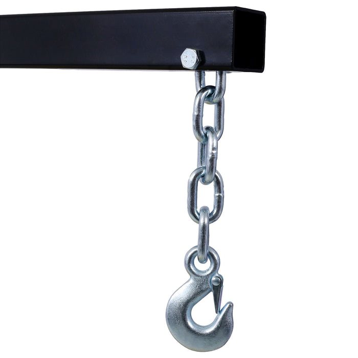 2 Ton Folding Engine Hoist Crane Lift With 6 Wheels