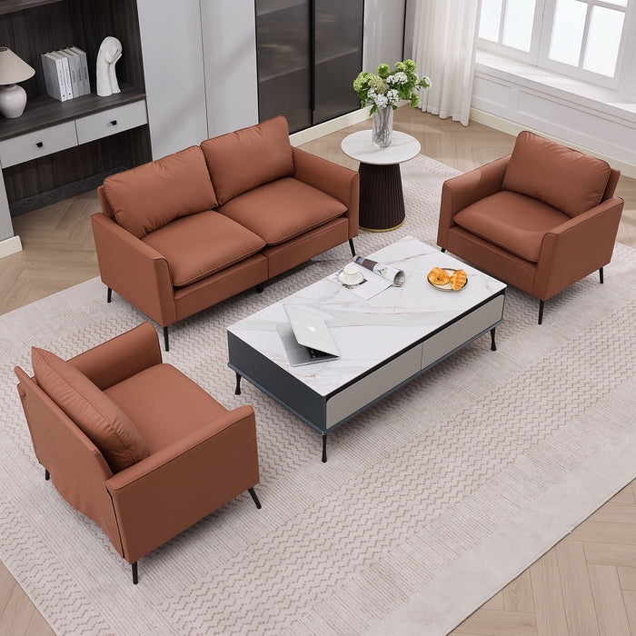 Upholstered Sofa Loveseat For Living Room