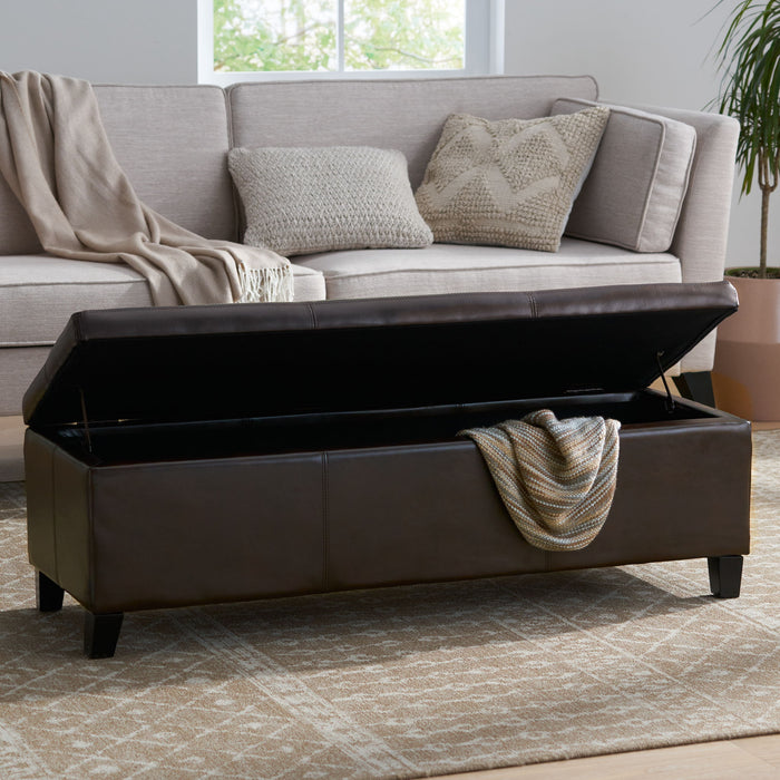 Glouster - Contemporary Storage Ottoman