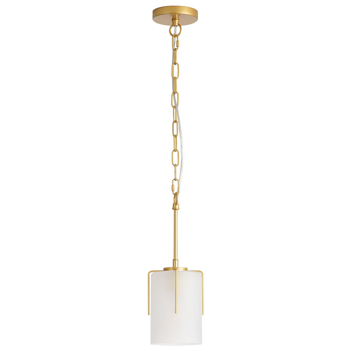 Adjustable Cylindrical Pendant Light