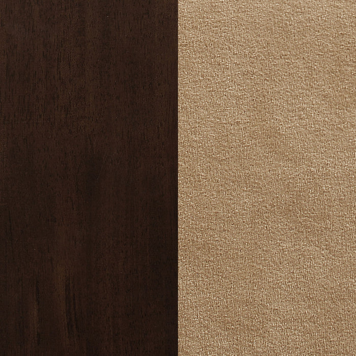 Vanetta - 3 Piece Dining Set With Drop Leaf Table And Chairs - Cappuccino