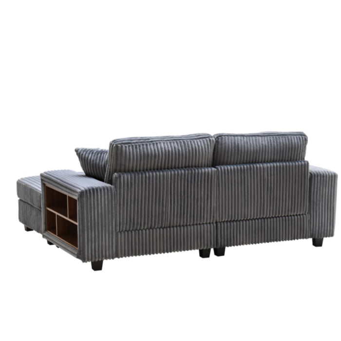 Convertible Sectional Sofa, Sleeper Oversized Living Room Lounge