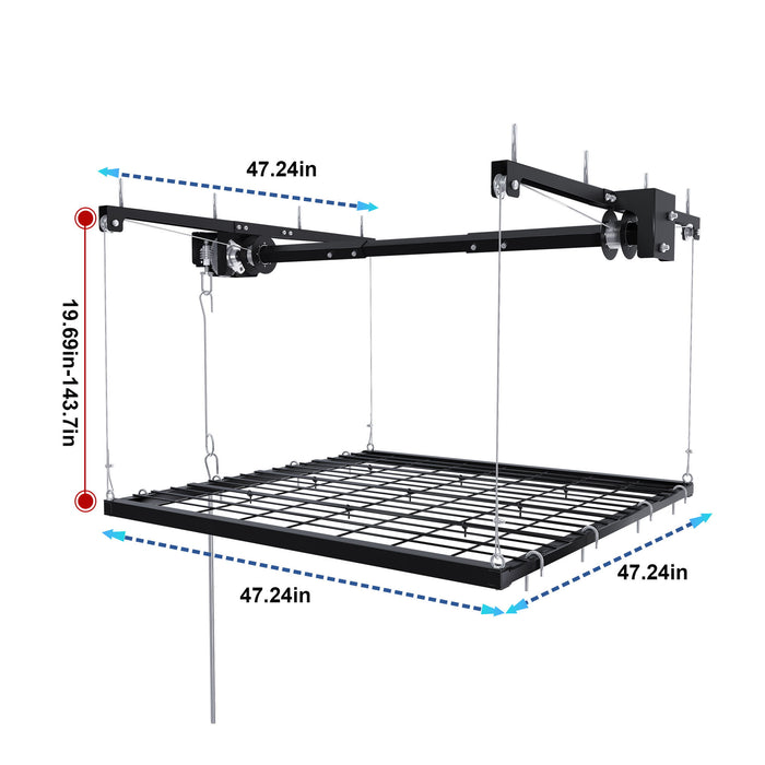Overhead Garage Storage Rack