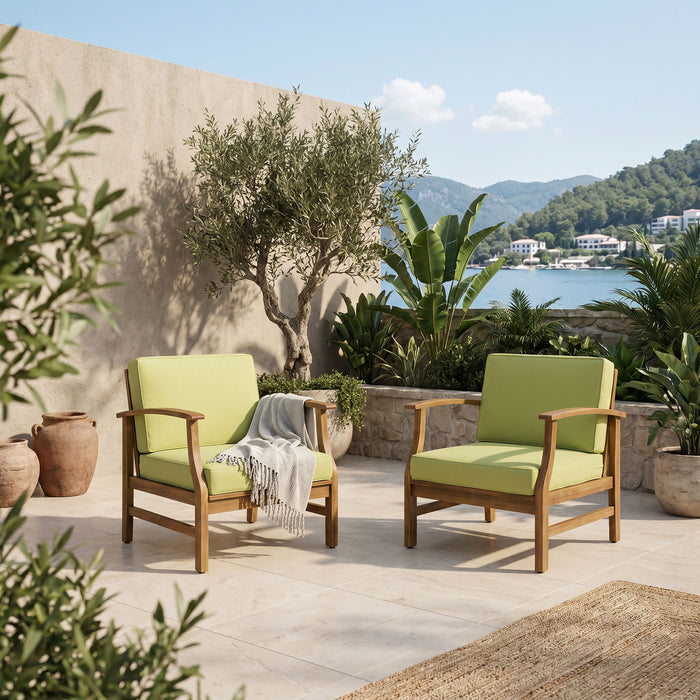 Perla - Contemporary Club Chair With Water Resistant Cushionі
