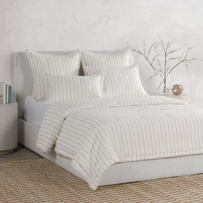 Monaco - Comforter Euro Sham - Ivory