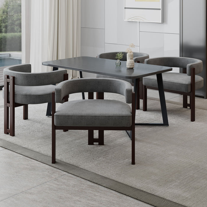 Modern Accent Teddy Upholstered Armchair