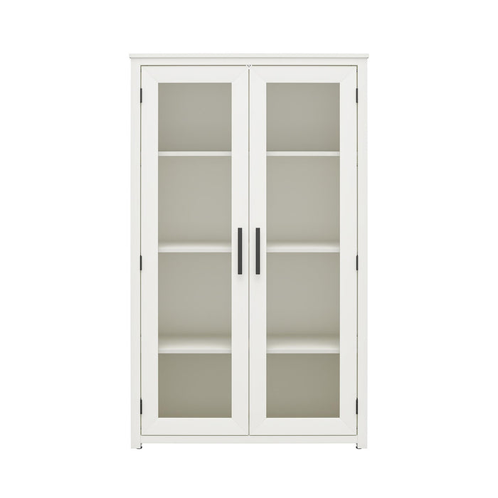 Lulu - Curio Cabinet - White Oak