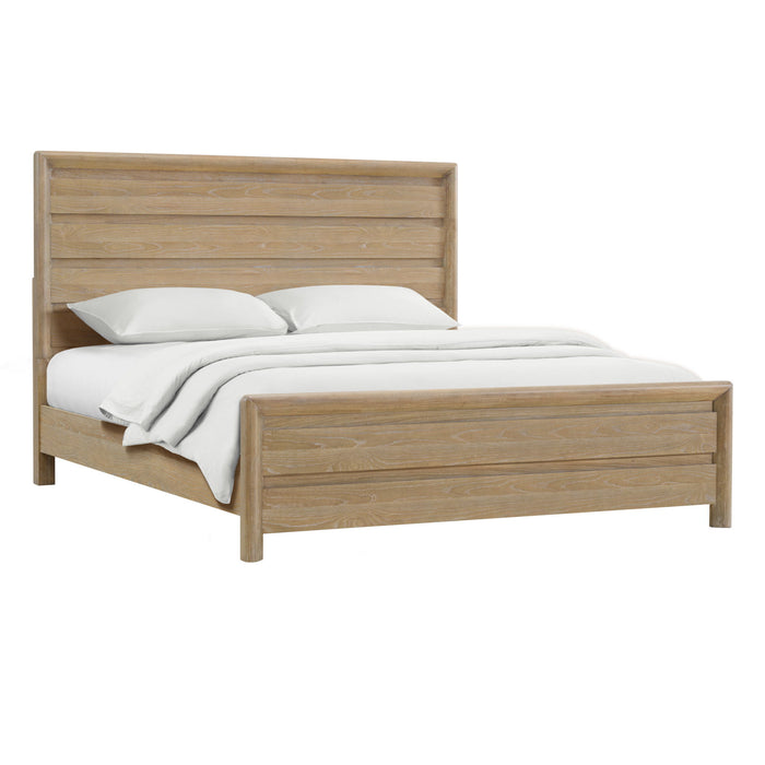 Pacific Grove - King Panel Bed - Sand Dune