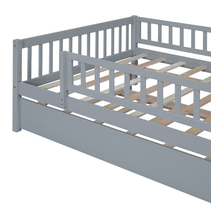 Multifunctional Wooden Daybed Bed