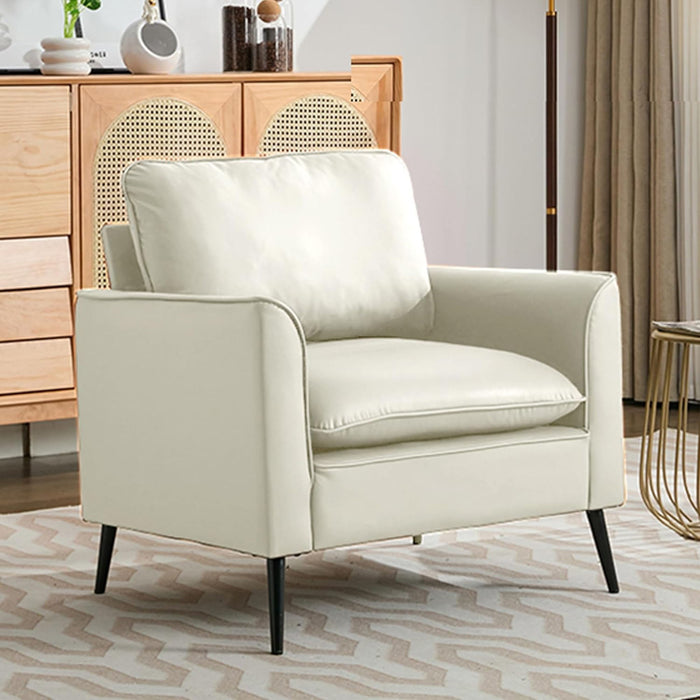 Nordic Retro Light Luxury Upholstered Sofa Chair