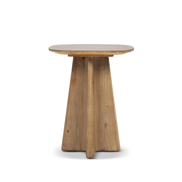 Clarence - Rectangular End Table - Antique Brown