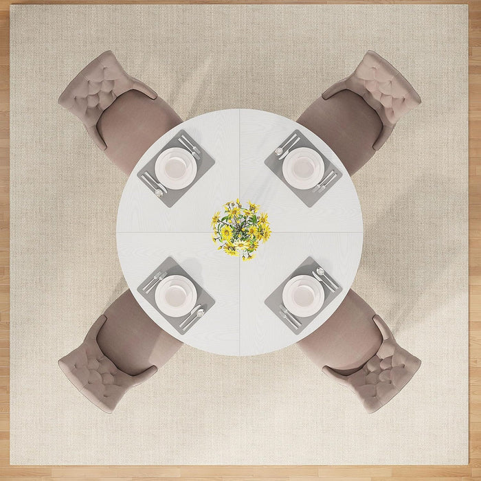 Round Dining Cross Base Kitchen Table