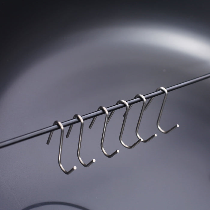 Portable Charcoal Smoker Grill For Outdoor Cooking - Black