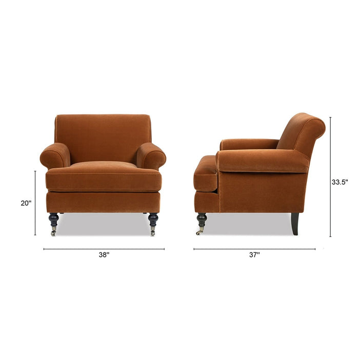 Alana Lawson - Accent Arm Chair Casters