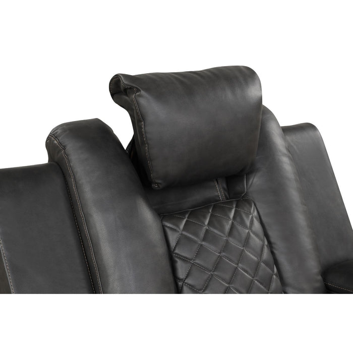 Benz - Power Recliner Set With LED Lighting And USB Charging