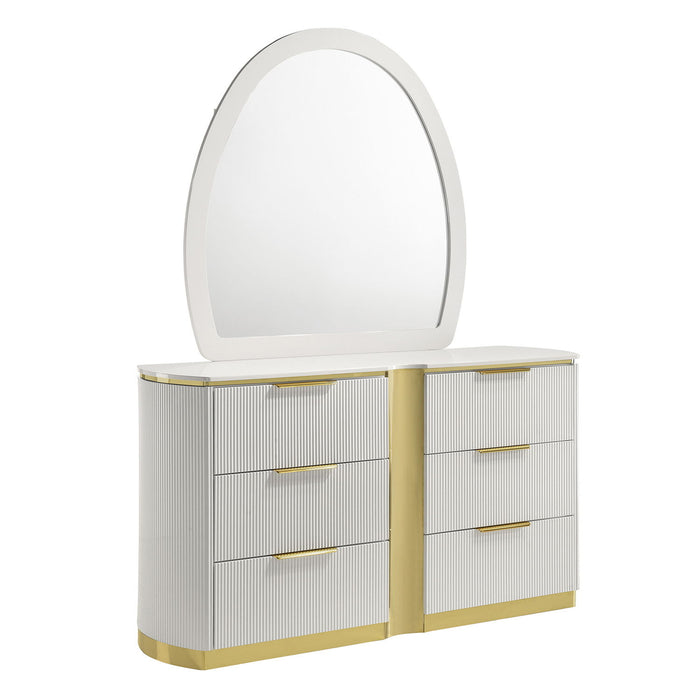 Giovanni - Dresser Mirror (Dresser Not Included) - White