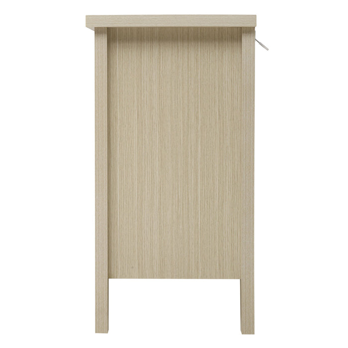 3 Drawer Cabinet, Suitable For Bedroom - Natural