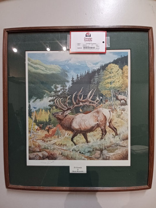 El Grande Elk Artwork by Boots Reynolds