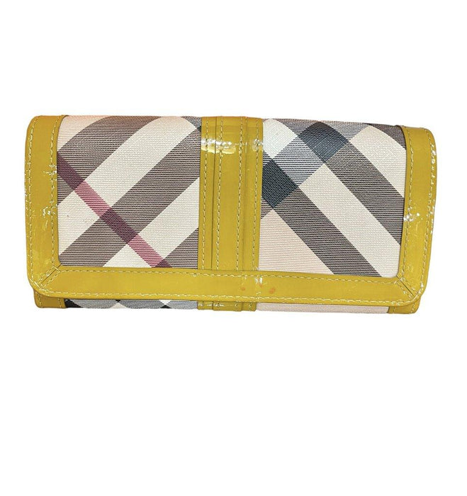 Burberry Wallet Yellow Ac