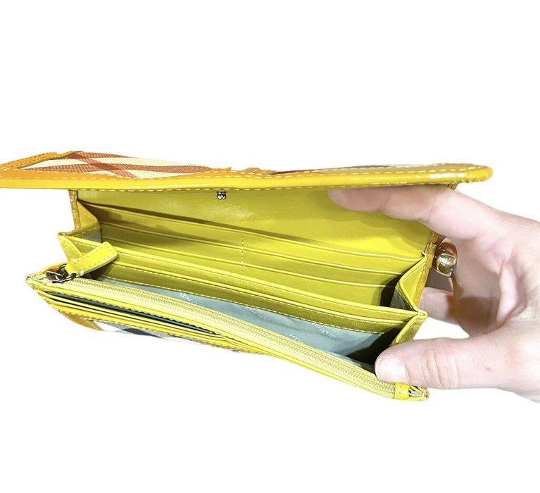 Burberry Wallet Yellow Ac