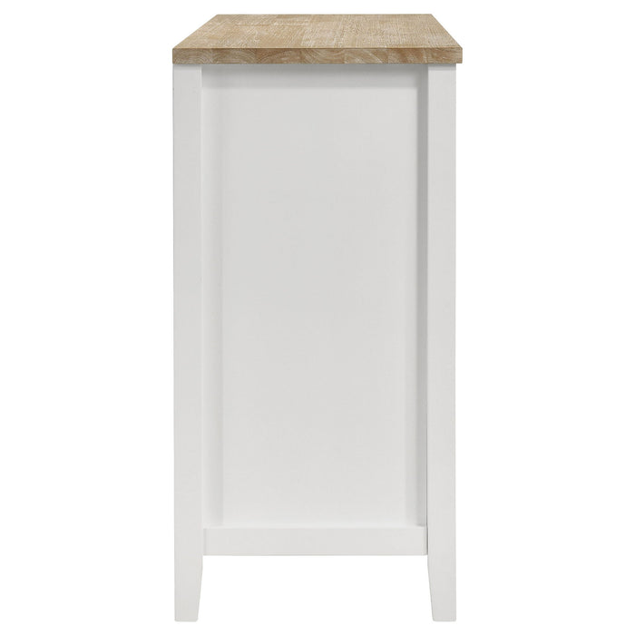 Prager - 2 Door Dining Sideboard - White