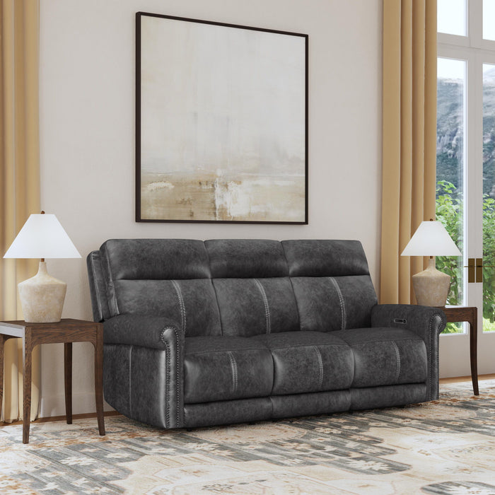 Alexander - Power Reclining Sofa With Console, Power Headrest & Lumbar