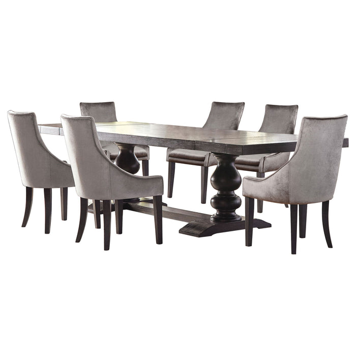 Vallerie - Dining Set With Upholstered Chairs
