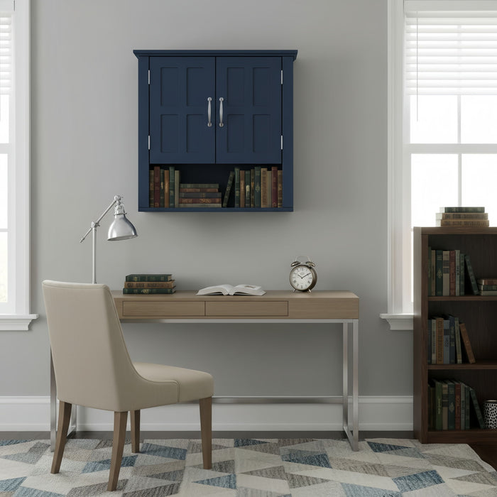 Multi Functional Wall Mounted Cabinet With Adjustable Shelves For Bathroom