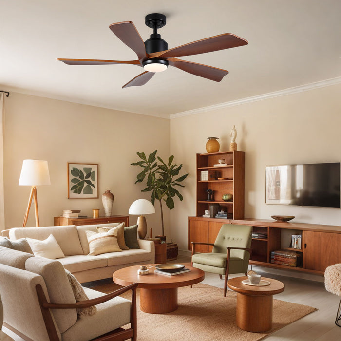 American Farmhouse Ceiling Fan With Light Quiet DC Motor