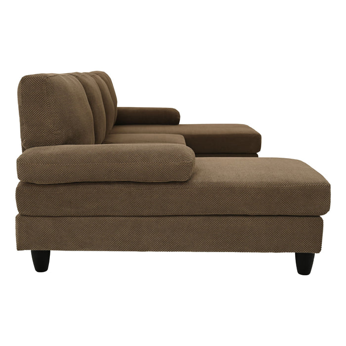 U-Shaped Sofa With Dual Chaise
