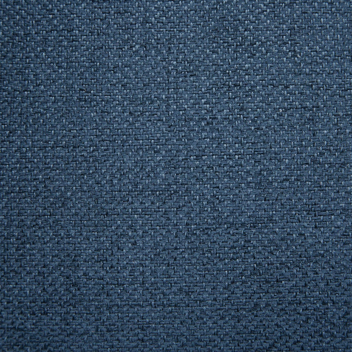 Accent Chair With Quilted Back And Silver Studs - Dark Blue